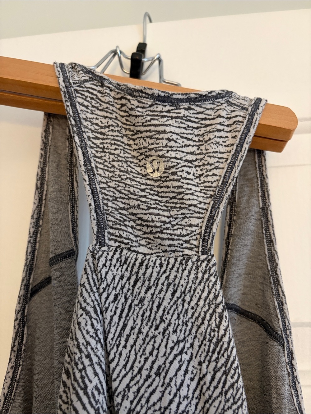 Lululemon Gray Racerback Tank Top - Picture 2 of 2